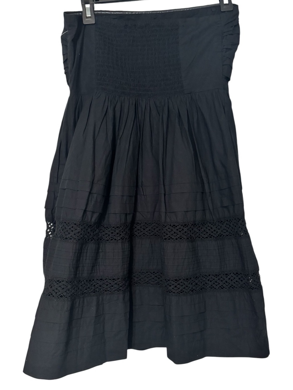 GAP Strapless Smocked Black Dress Small NWT - Picture 7 of 10